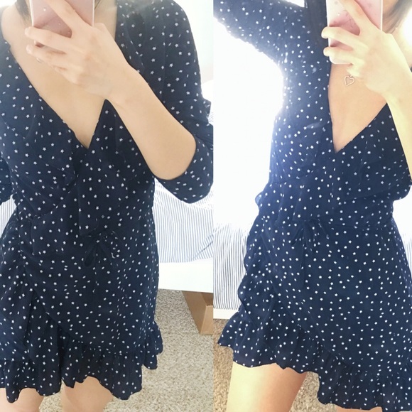 XL back!⭐️Star Duster Ruffle Wrap Boardwalk Dress - Picture 7 of 8